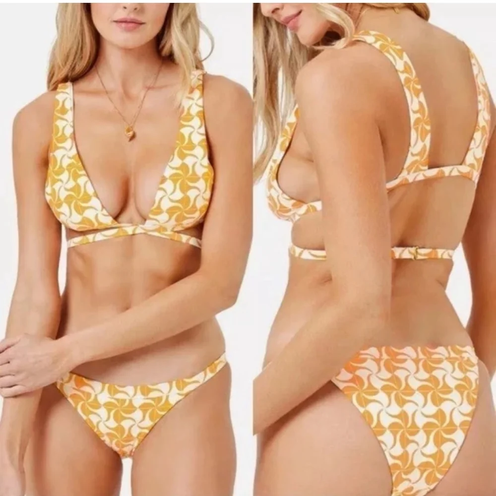 NWT L*Space Camdyn Bitsy Bikini Bottom M $92